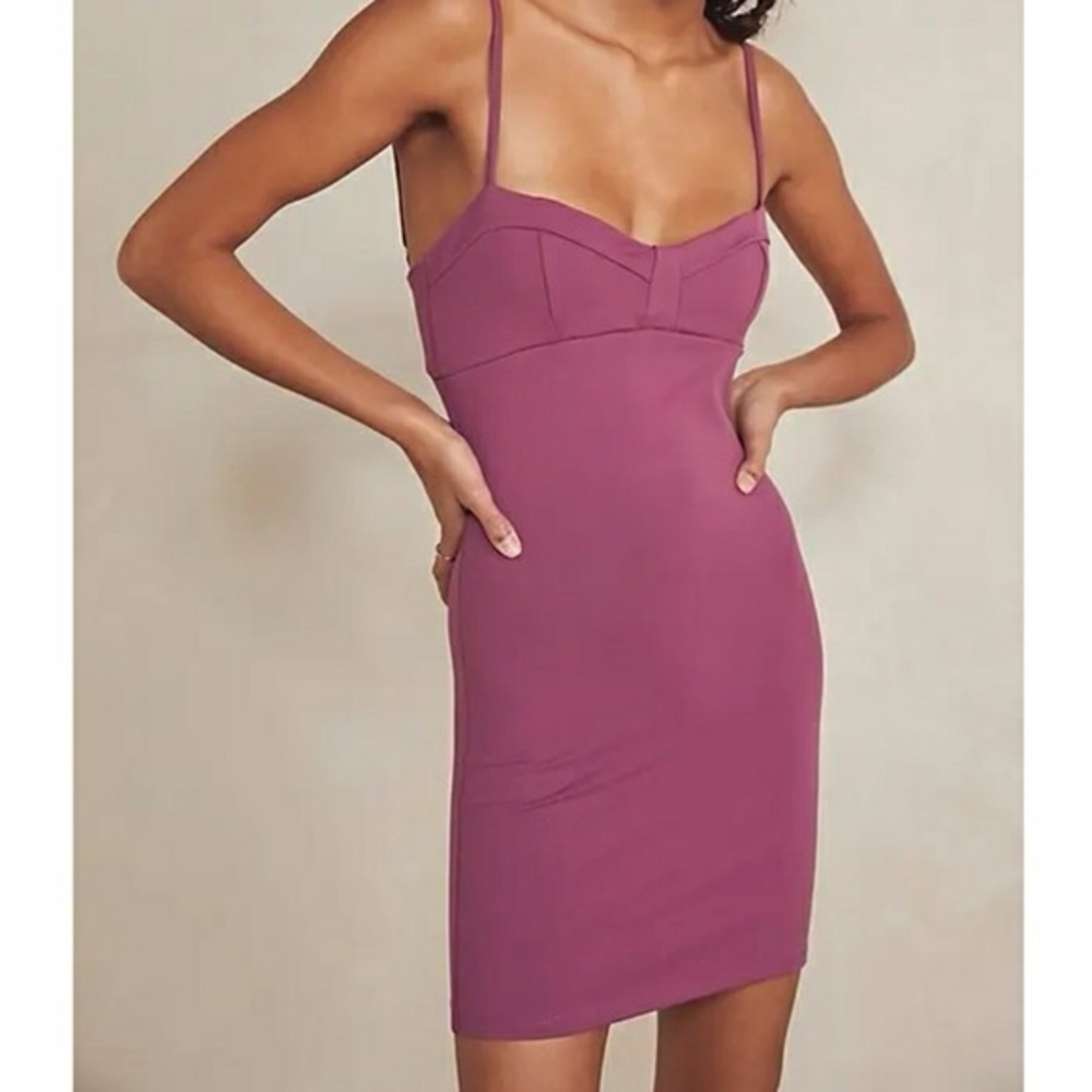 Free People Intimately Probaby Should Bodycon June Berry Dress L NWT